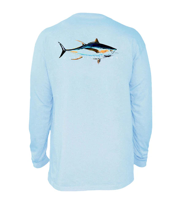 Coastal Neon Tuna L/S