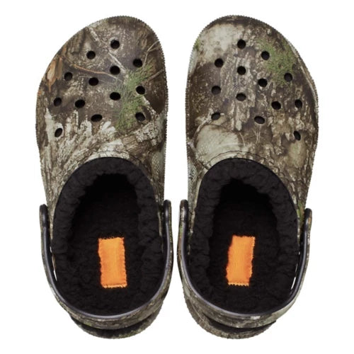 Crocs Realtree APX Lined Classic Clog Youth