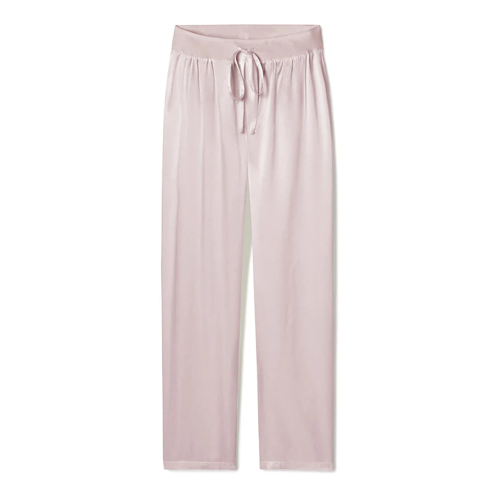 PJ Harlow Women's Rock Cotton-Fold Over Leggings, Dusty Rose, Small at   Women's Clothing store
