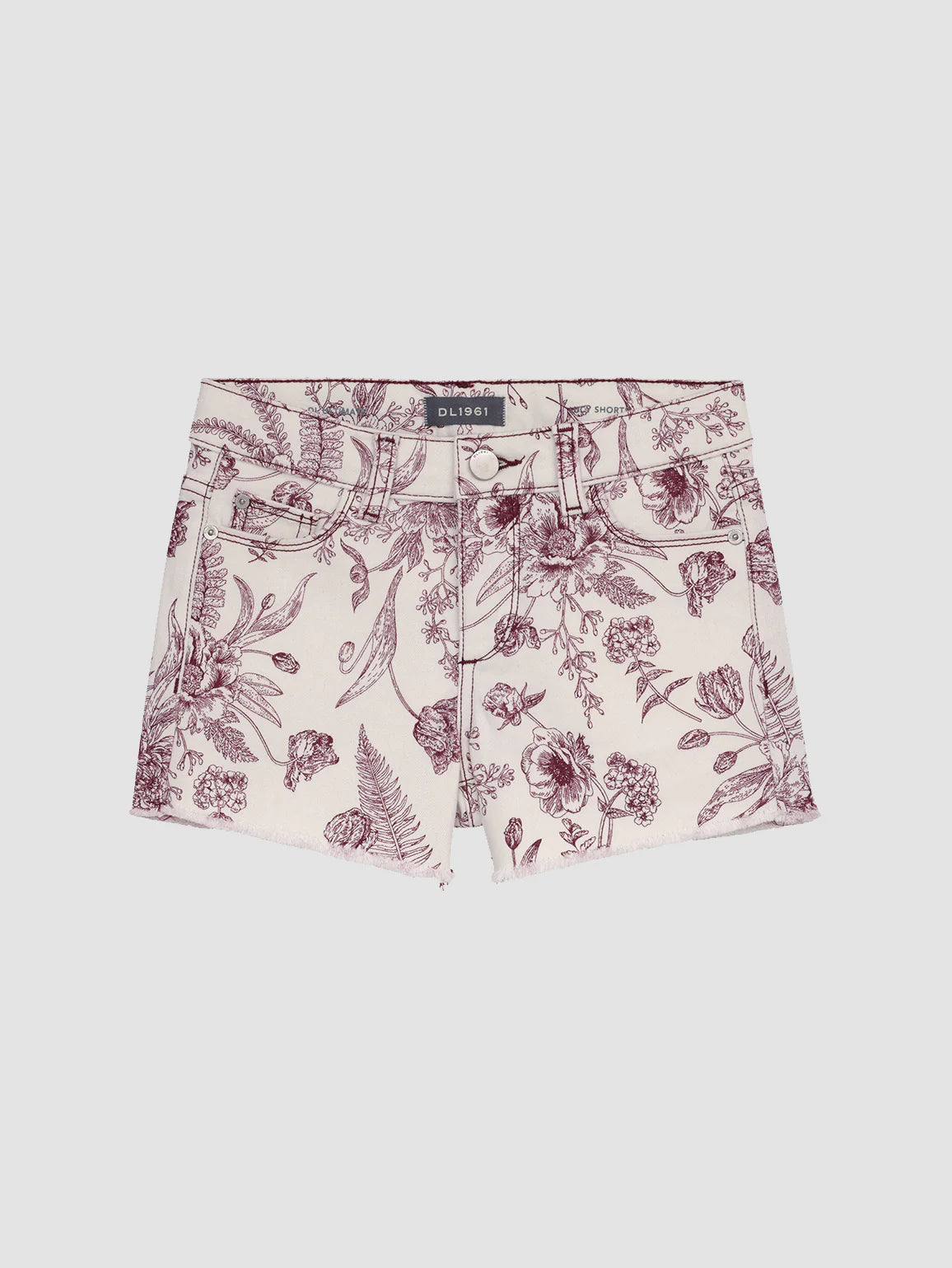 DL Lucy Youth Printed Shorts