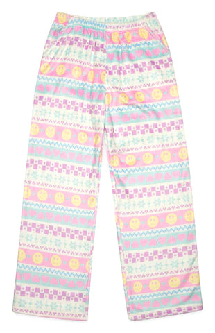 Iscream Happy Days Fair Isle Plush Pants