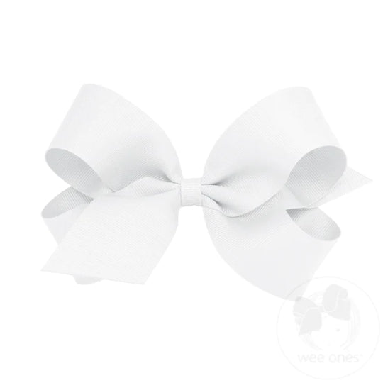 Girls' Wee Ones Large Classic Grosgrain Hair Bow