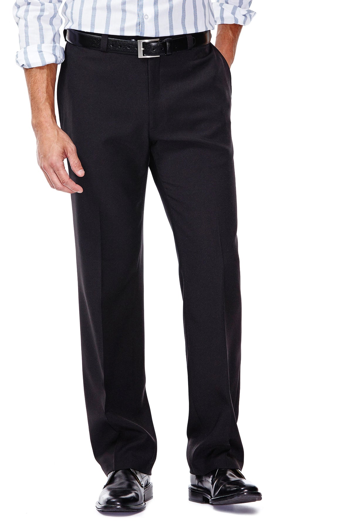 Haggar eClo Plain Front Pant