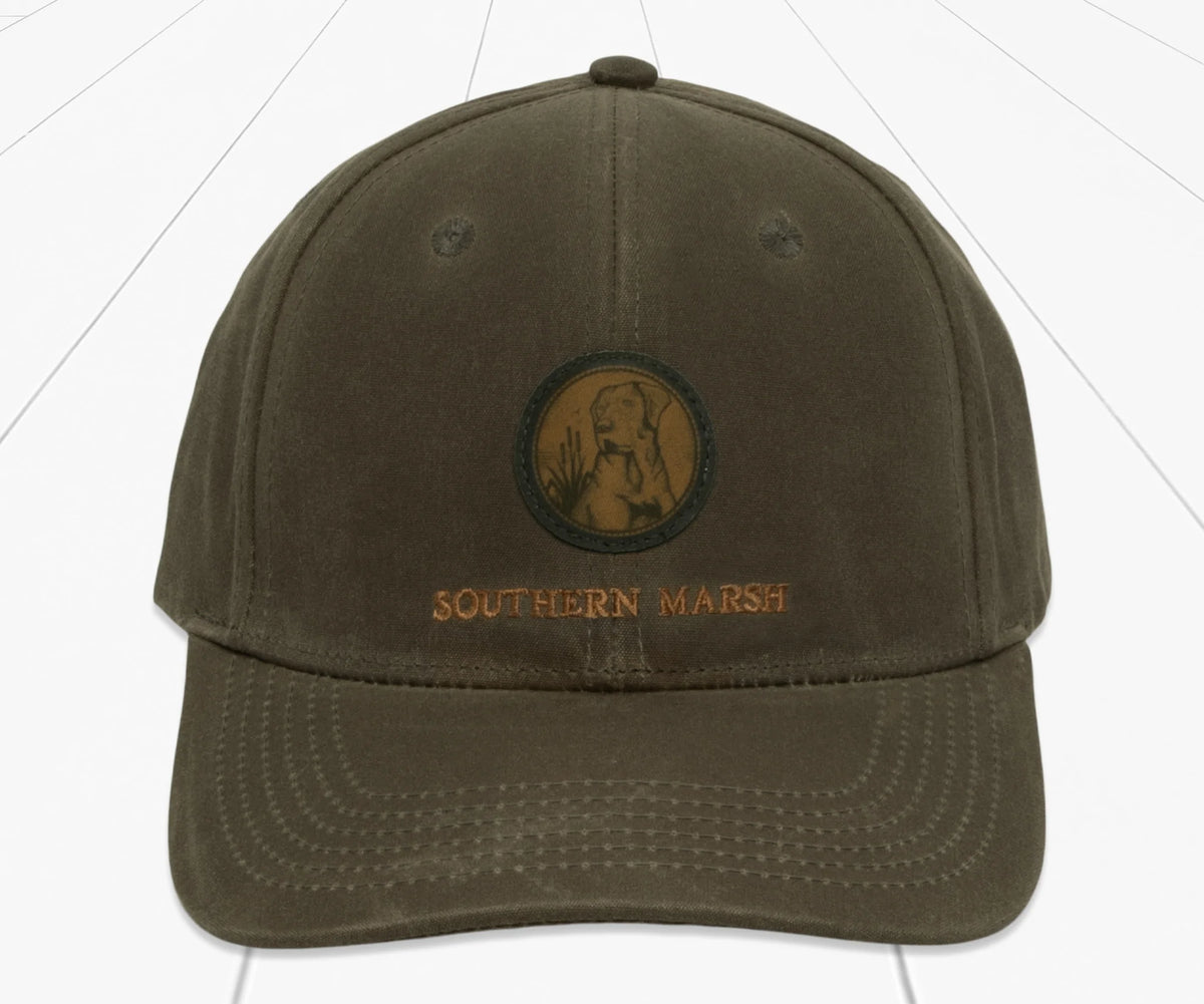 Southern Marsh Vintage Waxed Hat-Engraved