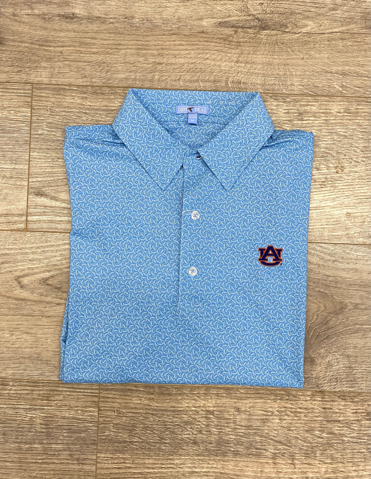 GenTeal Brrr Printed Auburn Polo