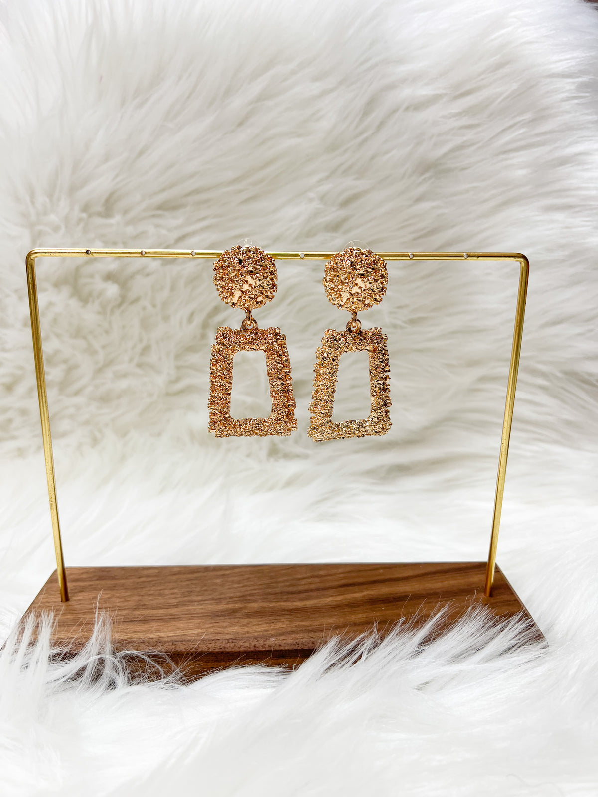 Square Cluster Earring