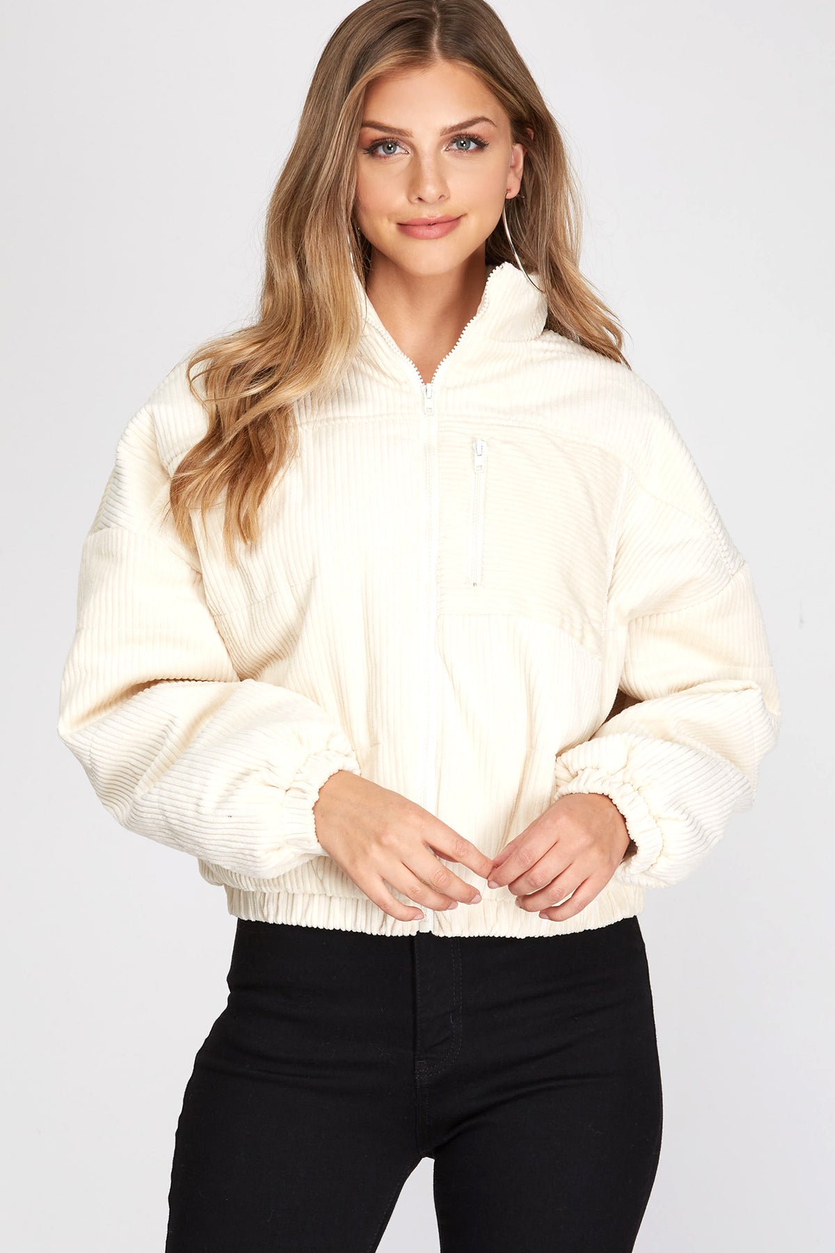 Tiffany Corduroy Puffer Jacket