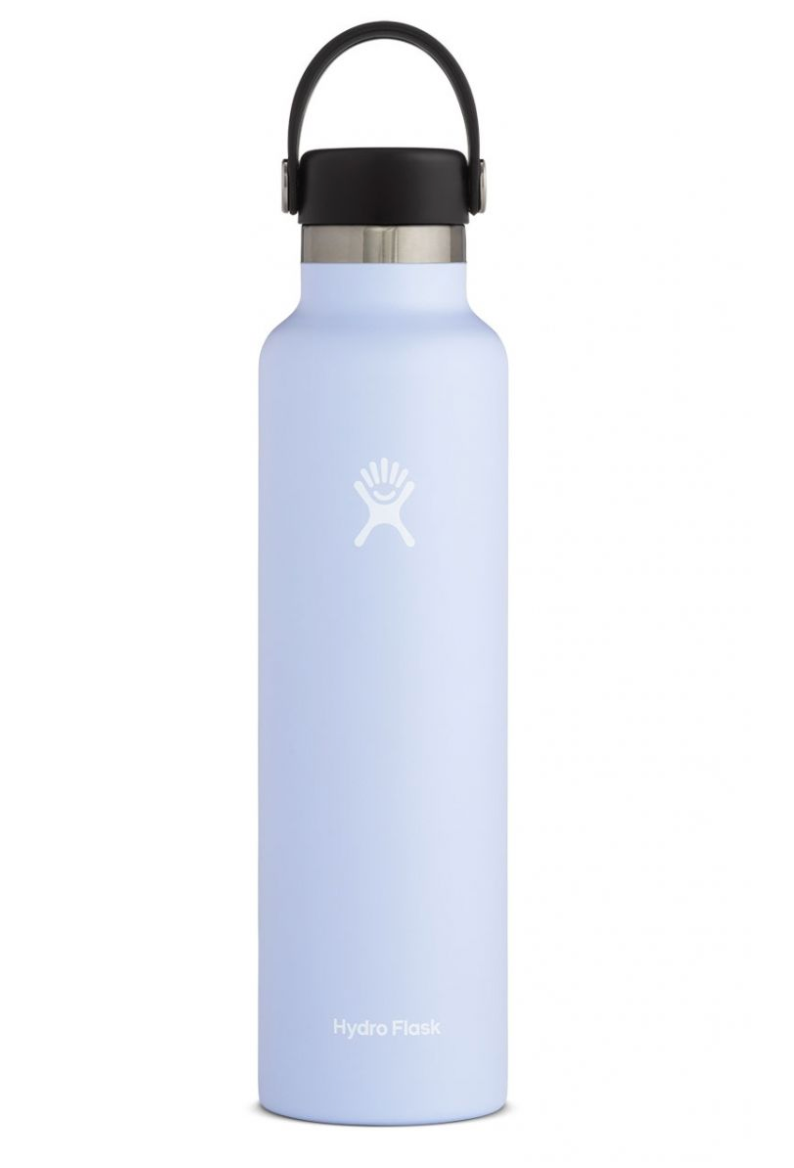 Hydro Flask Standard Mouth Insulated Water Bottle, White - 24 oz