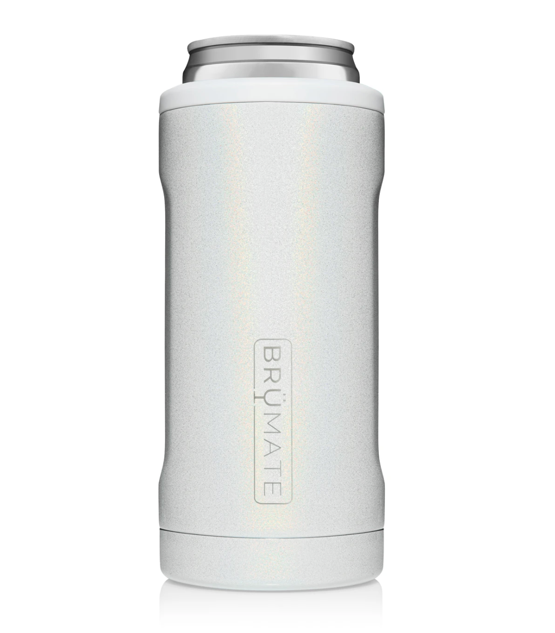 BrüMate Hopsulator Slim  Personalized Skinny Can Coolers - The White Invite