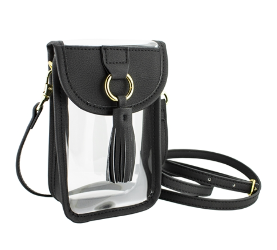 Clear Cell Phone Crossbody