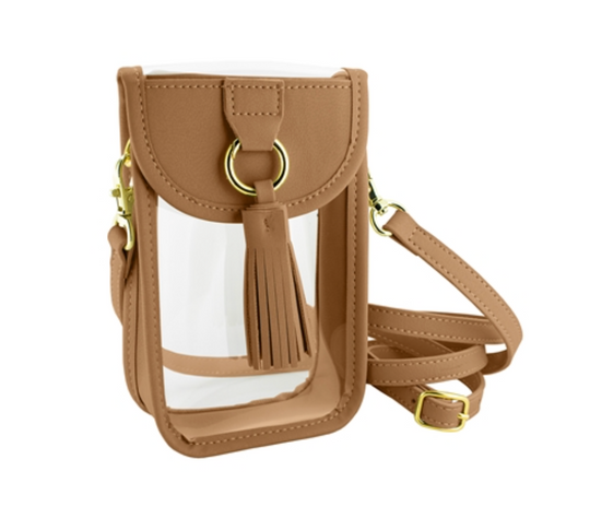 Clear Cell Phone Crossbody