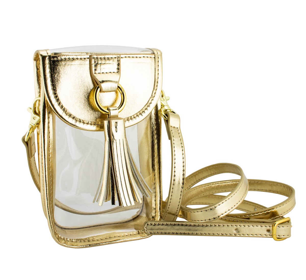 Clear Cell Phone Crossbody