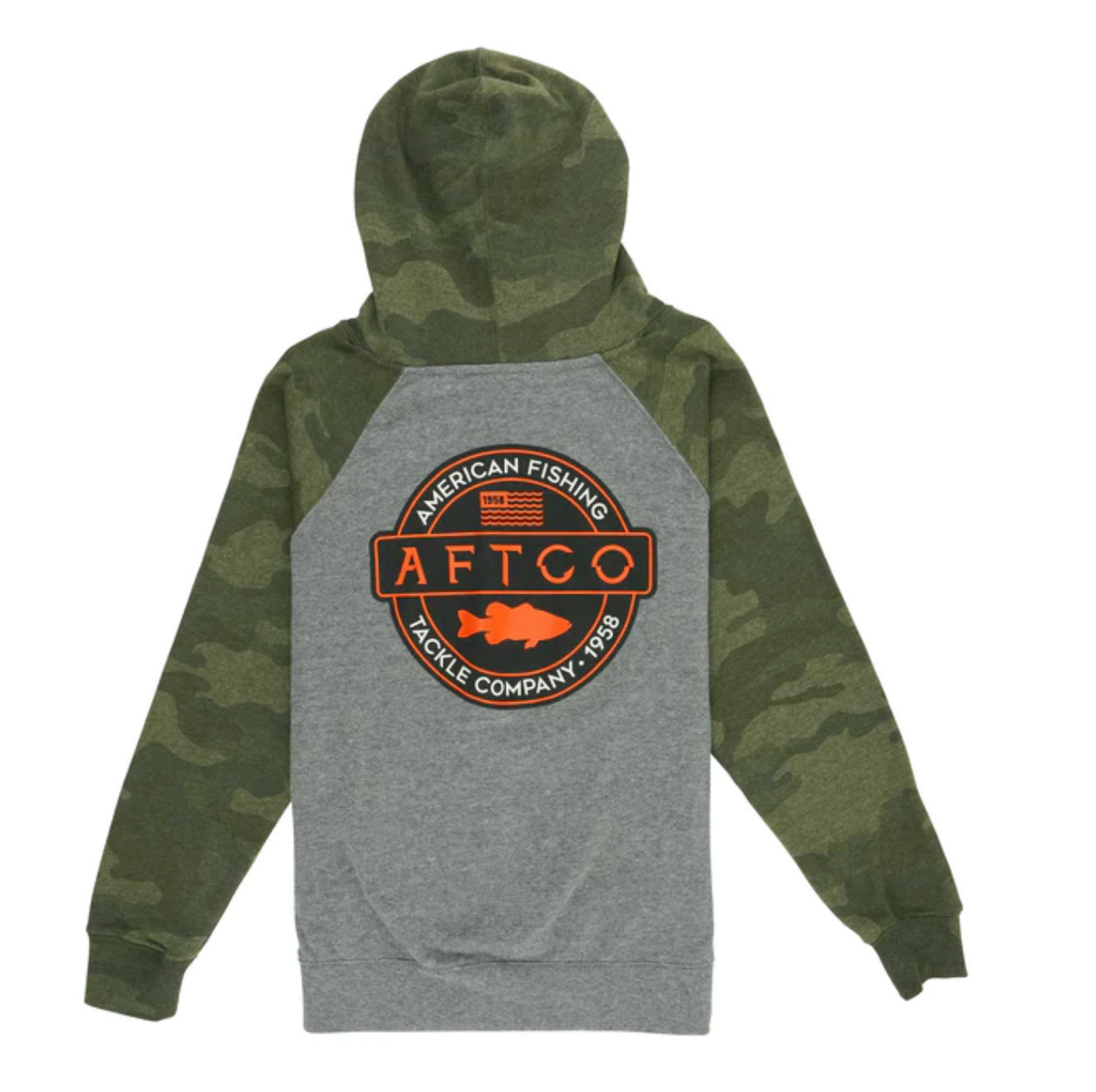 Aftco Bass Patch Youth Hoodie