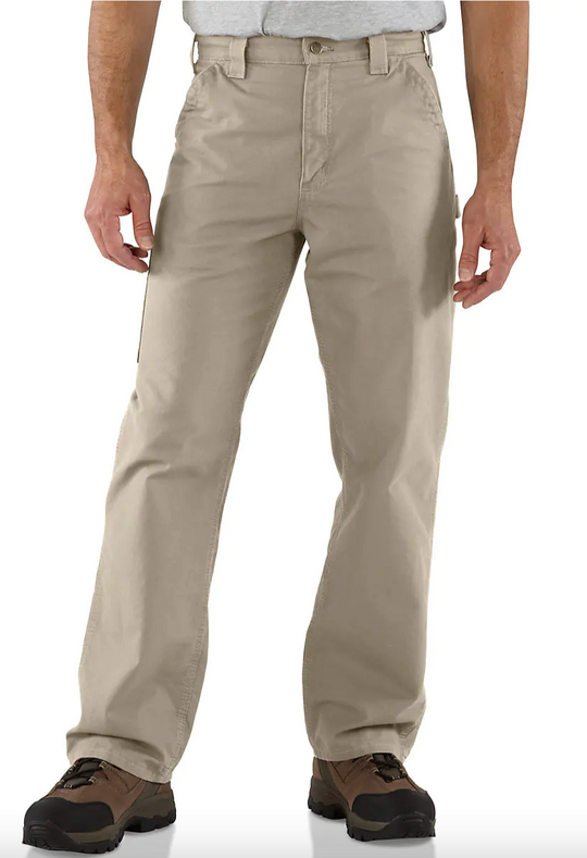 Carhartt Canvas Work Dungaree Pant B151, TAN