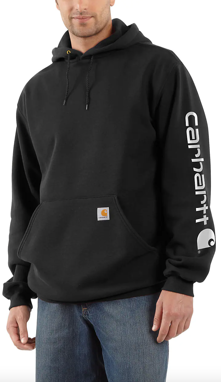 Carhartt Relaxed Fit Midweight Graphic Sleeve Sweatshirt for Women
