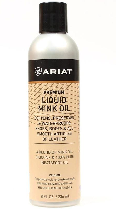 Ariat Liquid Mink Oil 8oz