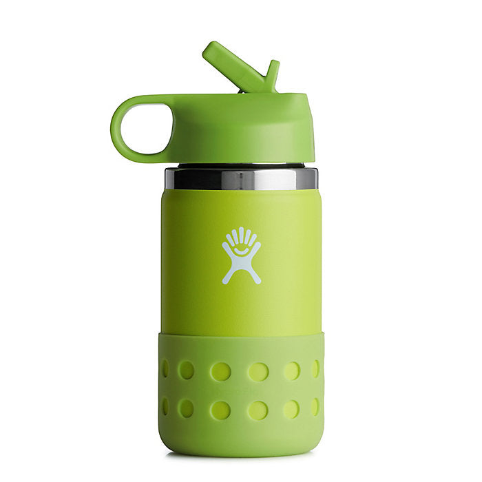 Hydroflask 12 Oz kids Wide Mouth With Straw Lid Frost