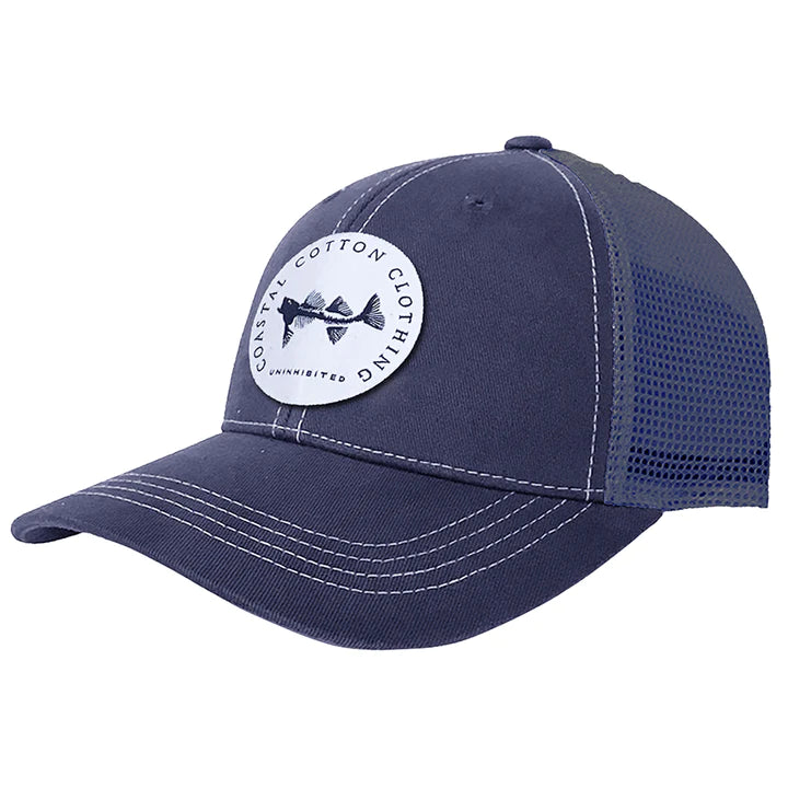 AFTCO Commander Trucker Hat - Slate Blue