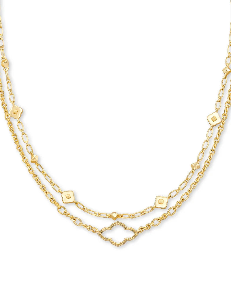 Kendra Scott Abbie Multi Necklace Gold
