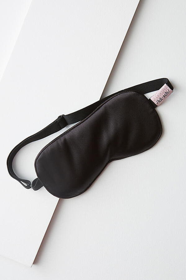 Kitsch Satin Lavender Weighted Eye Mask
