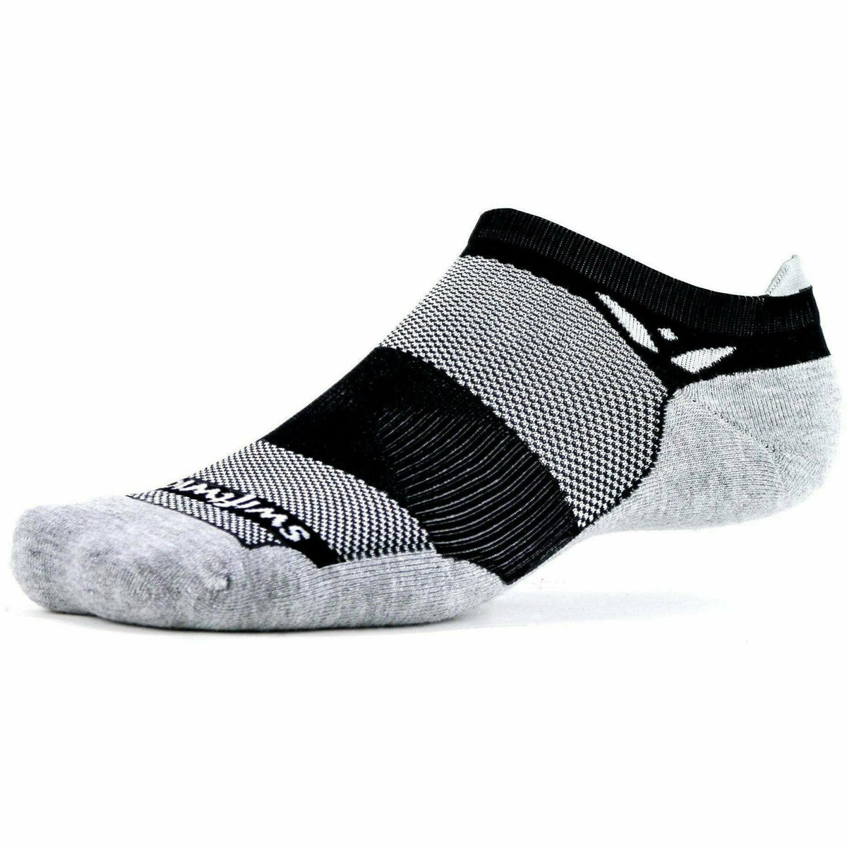 Swiftwick Maxus Zero Tab Socks- Black