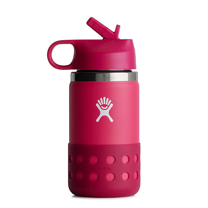Hydro Flask 12oz Kids Wide Mouth Bottle with Straw Lid