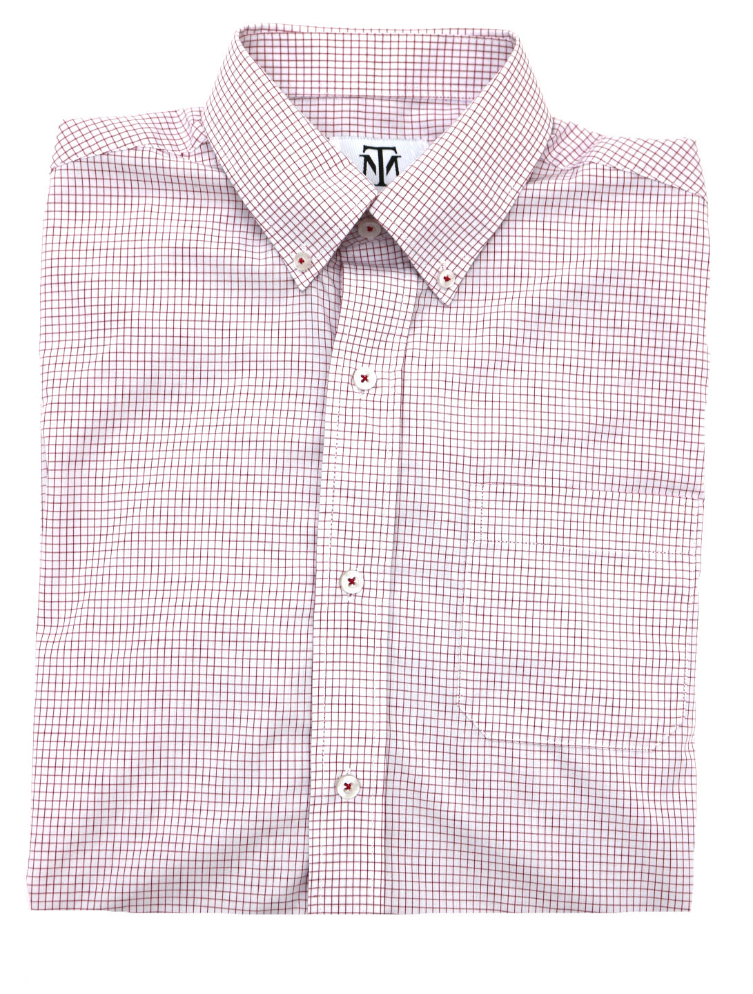 Taylor &amp; Mick Performance Check Button Down