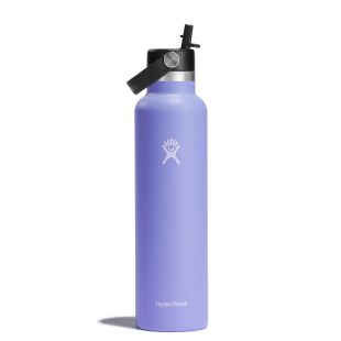 Hydro Flask Lilac Purple Metal Insulated Waterbottle 21 Ounces