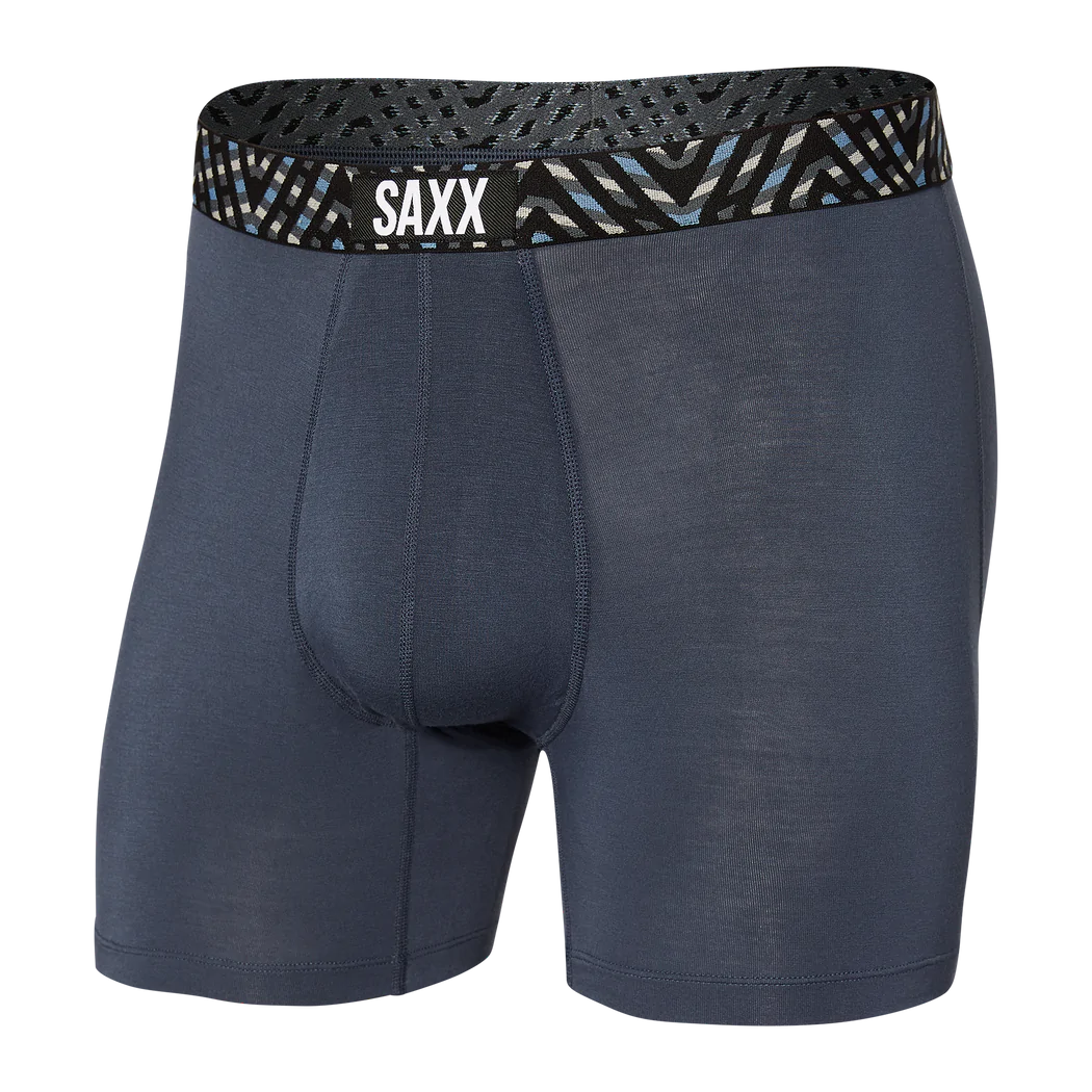 SAXX ULTRA BOXER BRIEF- LAZY RIVER BLUE
