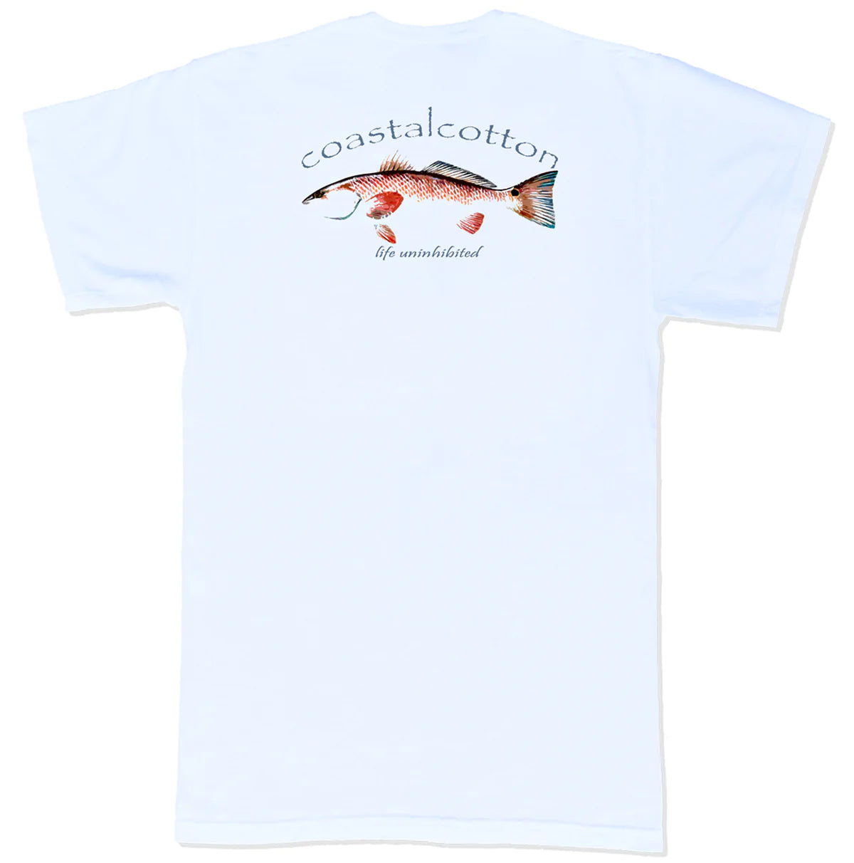 Coastal Cotton Redfish Tee